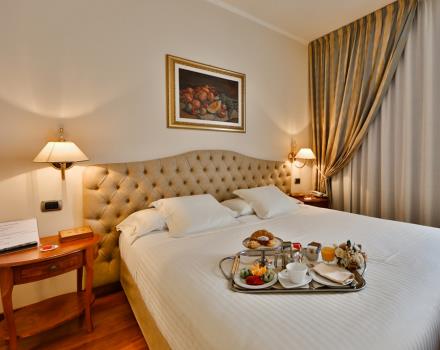 Scegli la tua camera al Best Western Hotel Globus City. Camere superior, camere classic, suite, connessione wifi, centro benessere, ristorante interno